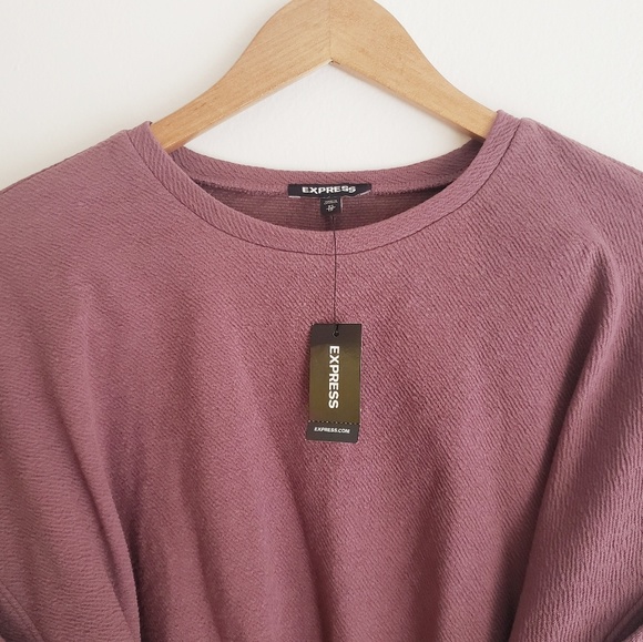 Express Tie Front Top - Picture 4 of 8